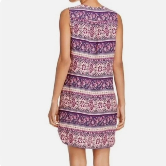 Beachlunchlounge Boho Kayla Tribal Print Sleeveless Midi Shift Dress - Picture 3 of 12